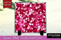 Glitter Texture Slate PNG - Sparkle Glitter Square Slate Product Image 1