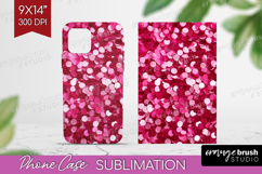 Glitter Texture Phone Case PNG - Sparkle Glitter Case PNG Product Image 1