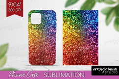 Glitter Texture Phone Case PNG - Sparkle Glitter Case PNG Product Image 1
