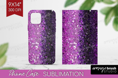 Glitter Texture Phone Case PNG - Sparkle Glitter Case PNG Product Image 1