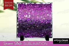 Glitter Texture Slate PNG - Sparkle Glitter Square Slate Product Image 1