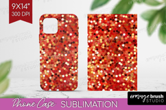 Glitter Texture Phone Case PNG - Sparkle Glitter Case PNG Product Image 1