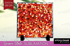 Glitter Texture Slate PNG - Sparkle Glitter Square Slate Product Image 1