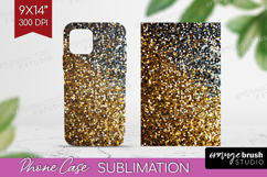 Glitter Texture Phone Case PNG - Sparkle Glitter Case PNG Product Image 1