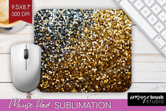 Glitter Texture Mouse Pad Sublimation - Sparkle Glitter PNG Product Image 1