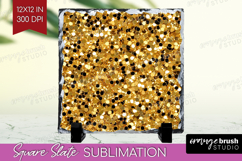 Glitter Texture Slate PNG - Sparkle Glitter Square Slate Product Image 1