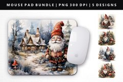 Gnome Mouse Pad Design | Mouse Pad Sublimation PNG Product Image 1
