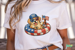 Patriotic Dog Collection PNG Product Image 5