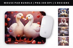 Loving Bird Mouse Pad Design | Mouse Pad Sublimation PNG Product Image 2