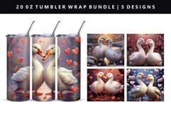 Loving Bird 20oz Tumbler Wrap | Sublimation PNG Bundle Product Image 2