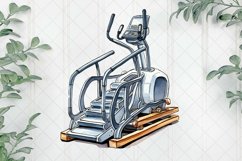 Gym Equipment Sublimation Clipart Product Image 1