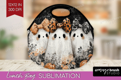 Cute Ghost Lunch Bag - Spooky Halloween Lunch Bug PNG Product Image 1