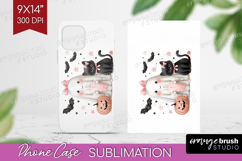 Cute Ghost Phone Case PNG - Spooky Halloween Case PNG Product Image 1