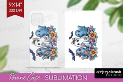Cute Ghost Phone Case PNG - Spooky Halloween Case PNG Product Image 1