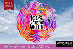 Sarcastic Halloween Quote Wind Spinner Sublimation PNG - Tie Product Image 1