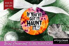 Sarcastic Halloween Quote Ornament PNG - Tie Dye PNG Product Image 1