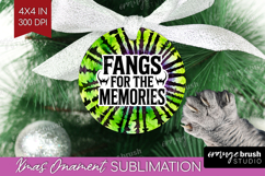 Sarcastic Halloween Quote Ornament PNG - Tie Dye PNG Product Image 1