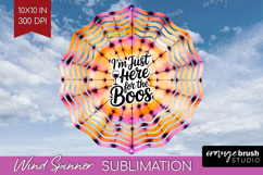 Sarcastic Halloween Quote Wind Spinner Sublimation PNG - Tie Product Image 1