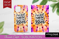 Sarcastic Halloween Quote Phone Case PNG - Tie Dye Case PNG Product Image 1