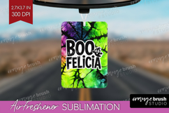 Sarcastic Halloween Quote Air Freshener PNG - Tie Dye PNG Product Image 1