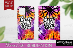Sarcastic Halloween Quote Phone Case PNG - Tie Dye Case PNG Product Image 1
