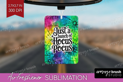 Sarcastic Halloween Quote Air Freshener PNG - Tie Dye PNG Product Image 1
