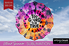 Sarcastic Halloween Quote Wind Spinner Sublimation PNG - Tie Product Image 1
