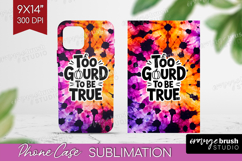 Sarcastic Halloween Quote Phone Case PNG - Tie Dye Case PNG Product Image 1