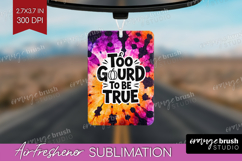 Sarcastic Halloween Quote Air Freshener PNG - Tie Dye PNG Product Image 1