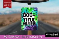 Sarcastic Halloween Quote Air Freshener PNG - Tie Dye PNG Product Image 1