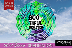 Sarcastic Halloween Quote Wind Spinner Sublimation PNG - Tie Product Image 1