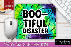 Sarcastic Halloween Quote Mouse Pad Sublimation - Tie Dye Product Image 1