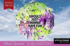 Sarcastic Halloween Quote Wind Spinner Sublimation PNG - Tie Product Image 1