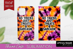 Sarcastic Halloween Quote Phone Case PNG - Tie Dye Case PNG Product Image 1