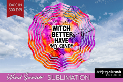 Sarcastic Halloween Quote Wind Spinner Sublimation PNG - Tie Product Image 1