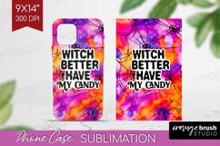 Sarcastic Halloween Quote Phone Case PNG - Tie Dye Case PNG Product Image 1