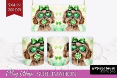 Havanese St. Patricks Day Dog Mug Wrap Dog Mug PNG Product Image 1