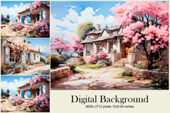 House Backgrounds Home Wall Art Wallpaper Home Sweet Home_1 Product Image 1