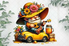 Honey Bee Gnome Sublimation Clipart Product Image 1