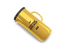 Metallic Kettle 3D Mockup Template Bundle Product Image 2