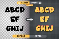 Easy School - Editable Text Effect, Font Style Product Image 3