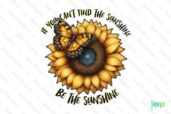 Be The Sunshine Sublimation Clipart Product Image 1