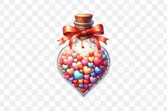 Love Bottle Valentine’s Day Sublimation Product Image 3