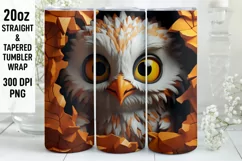 Halloween Tumbler Wrap | 3D Tumbler Sublimation | Halloween Product Image 1