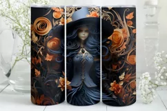 Halloween Tumbler Wrap | Tumbler Sublimation | Halloween Product Image 1