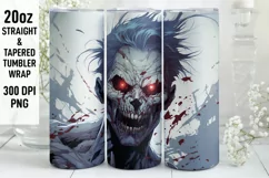 Halloween Tumbler Wrap | Halloween Joker | Halloween PNG Product Image 1