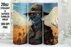 Halloween Tumbler Wrap | Halloween Scare Crew| Halloween PNG Product Image 1