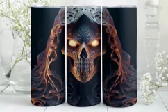 Halloween Tumbler Wrap | Tumbler Sublimation | Halloween Product Image 1