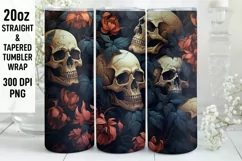 Halloween Tumbler Wrap | Tumbler Sublimation | Halloween Product Image 1