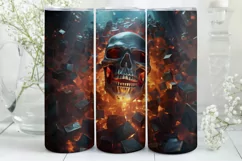 Halloween Tumbler Wrap | Tumbler Sublimation | Halloween Product Image 1